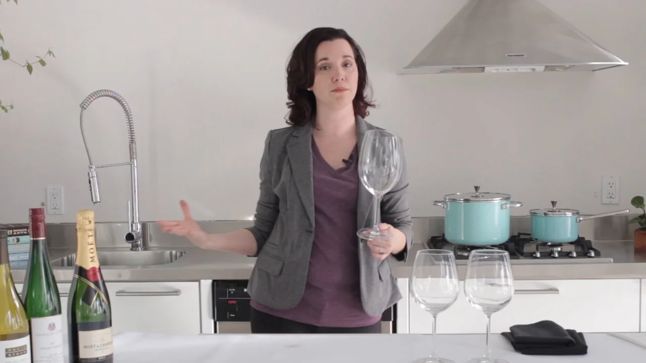 How To Hold a Wine Glass - Wine School