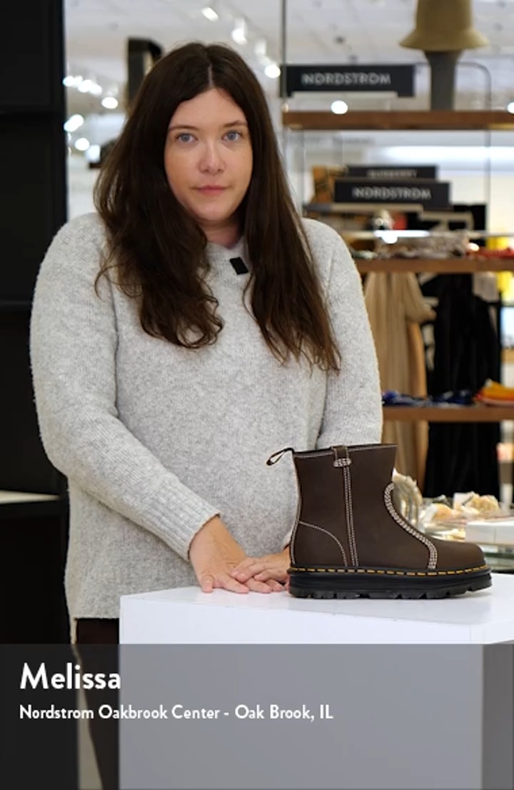 Dr. Martens Zebzag Rigger Boot (Women) | Nordstrom