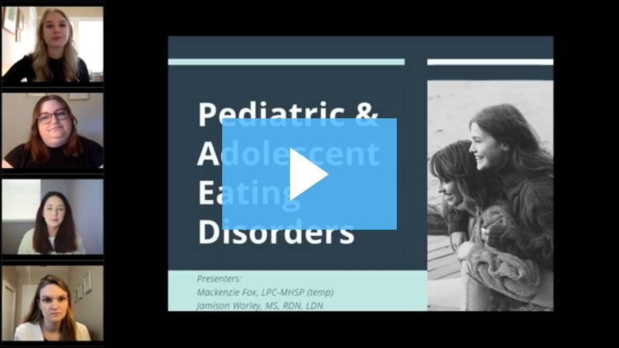 Pediatric & Adolescent Eating Disorders