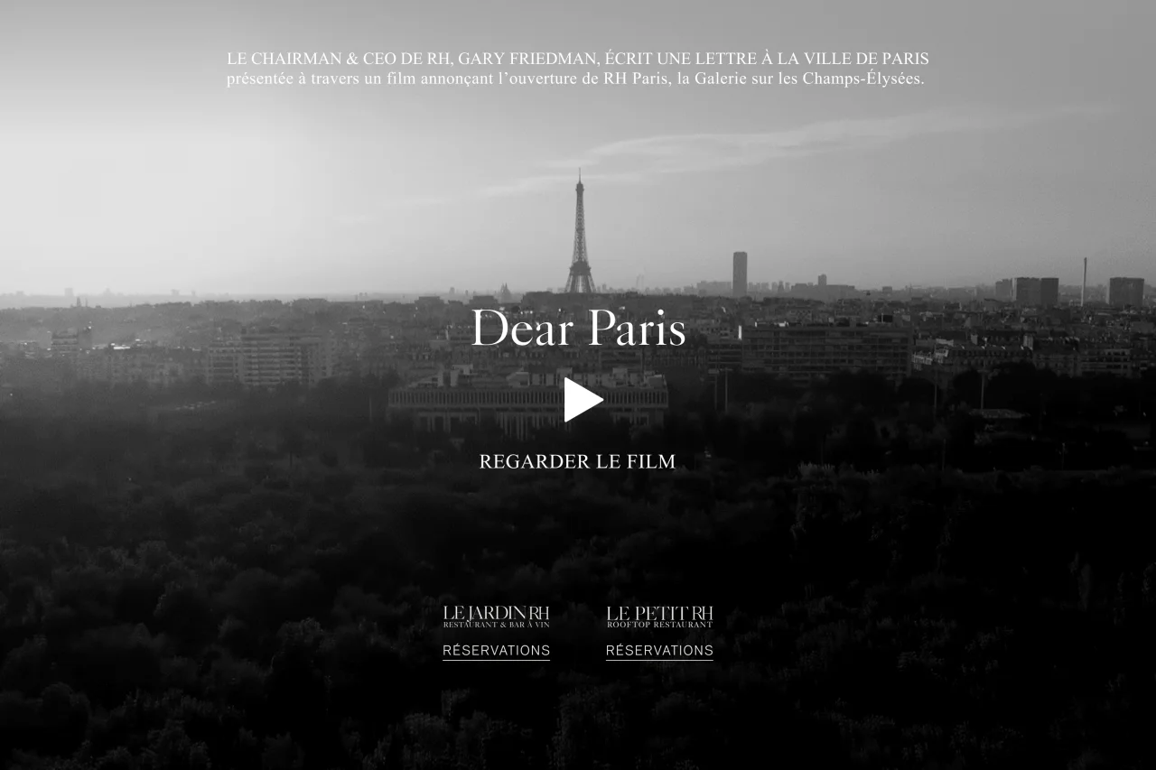 RH Paris - La Galerie sur les Champs-Élysées