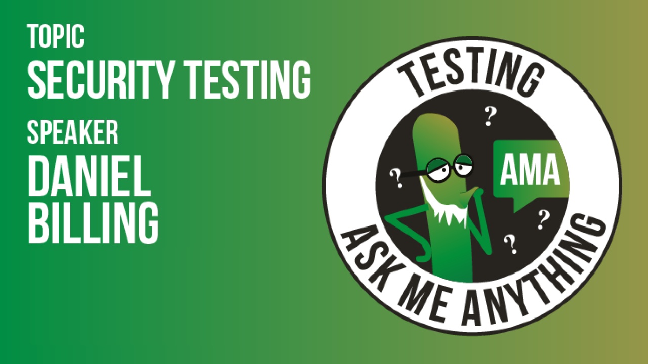 Ask Me Anything - Daniel Billing - Security Testing image