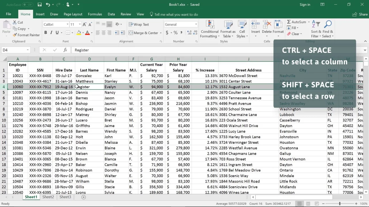 TimeSaving Tricks Keyboard Shortcuts, Autofill and More Excel