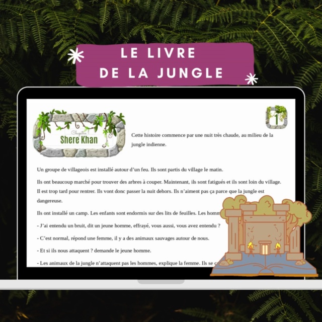 LE LIVRE DE LA JUNGLE – Lire c'est partir