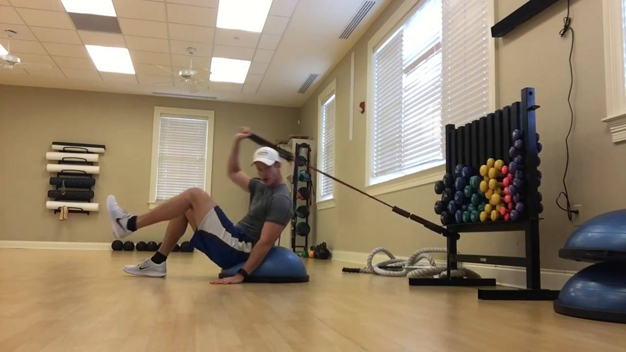 Core Exercises to Hit Long Drives