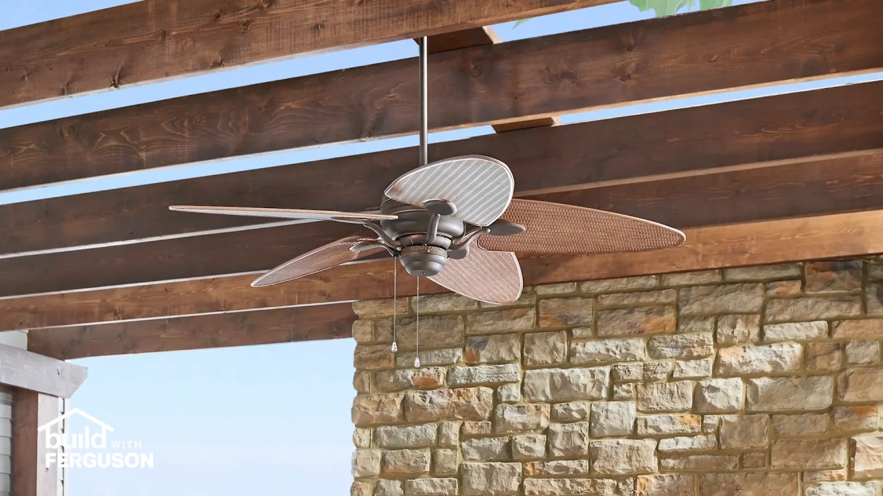 Craftmade Porch Fan 52 in. Indoor/Outdoor Ceiling Fan with Light Craftmade Porch Fan 52 in. Indoor/Outdoor Ceiling Fan with Light