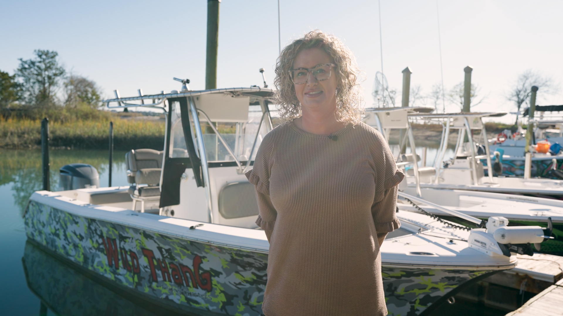 Business Card: Wild Thang Fishing Charters