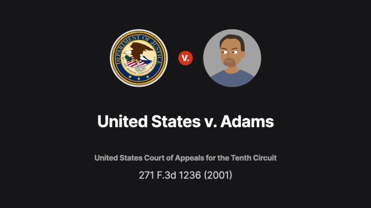 United States v. Adams