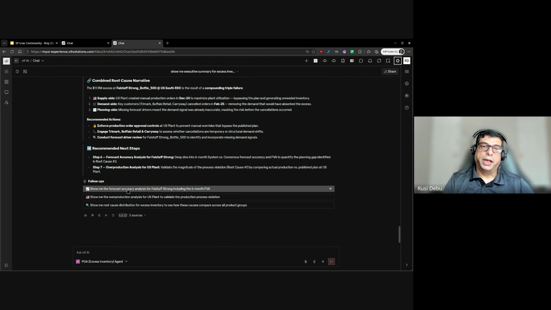 o9 Supply Planning User Community - May 2026 Recording