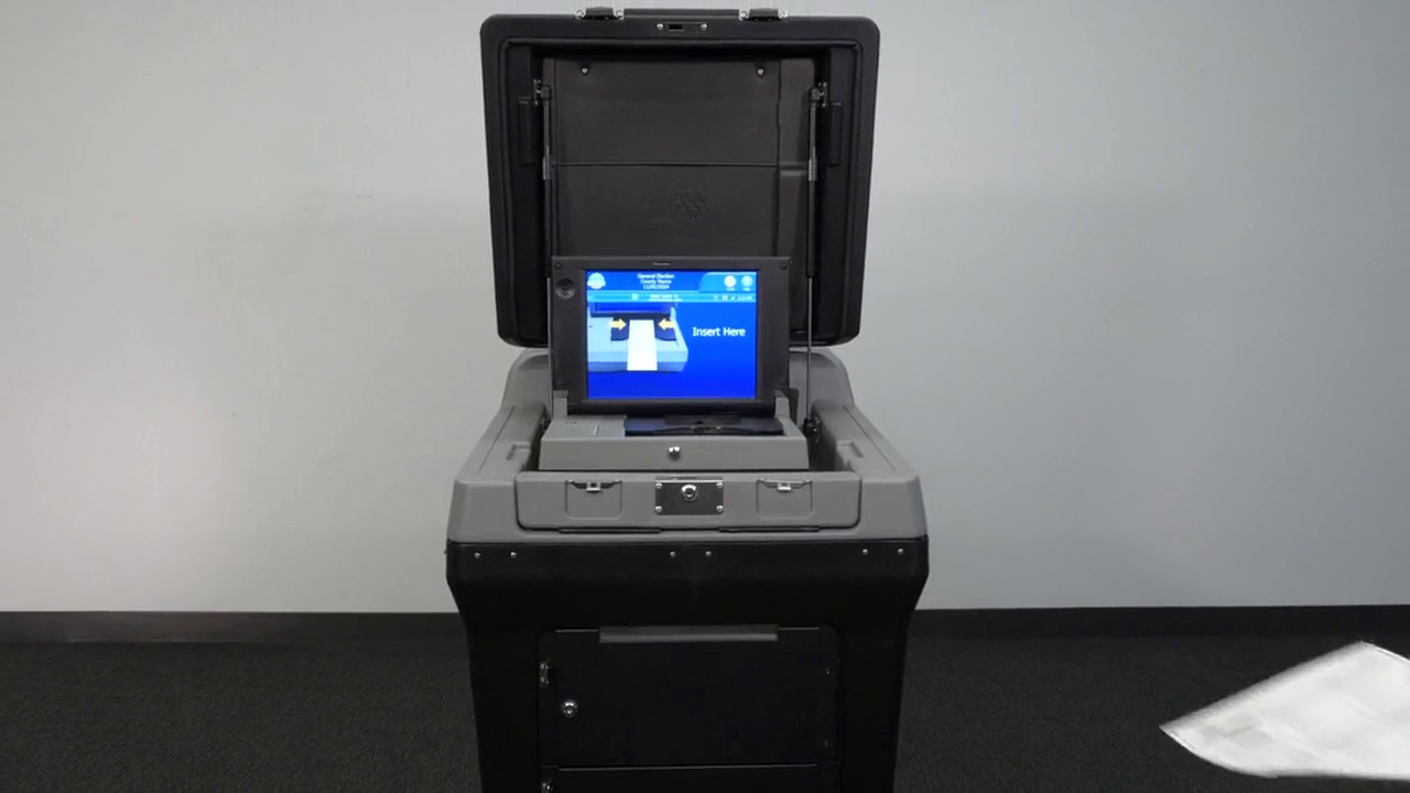 Scan your ballot - vote counted