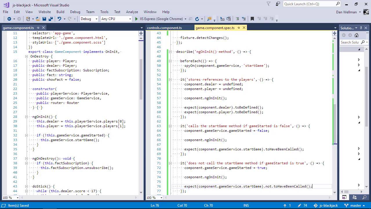 Angular Fundamentals - Unit Testing Components