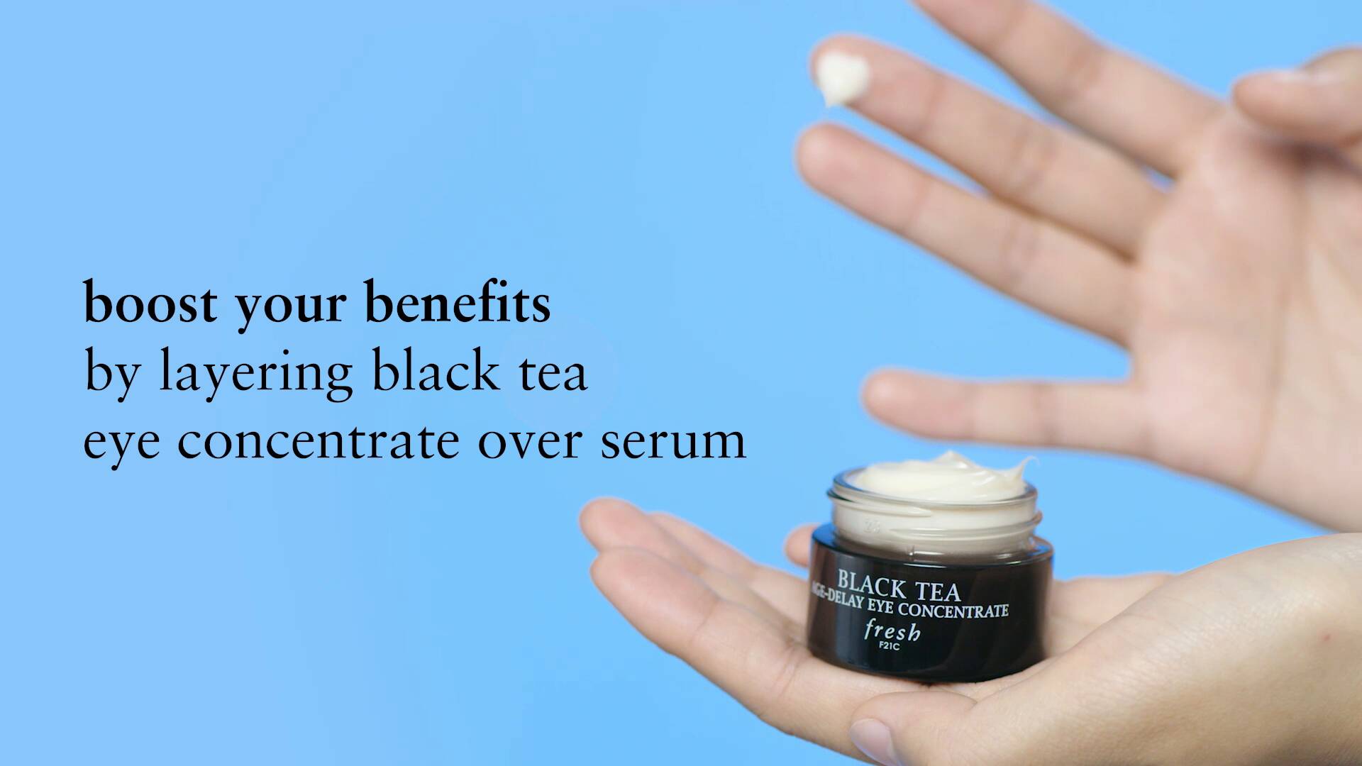 black tea age delay eye concentrate