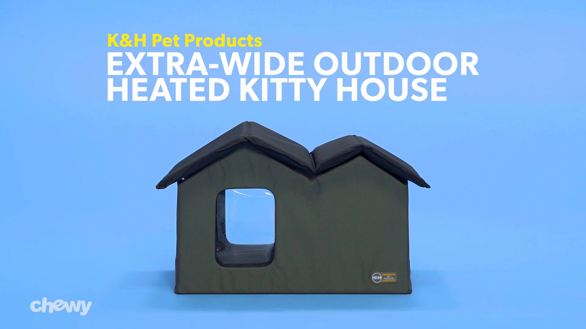 Chewy outdoor 2025 heated cat house