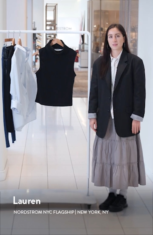 Avah Turtleneck Wool Blend Sweater Vest