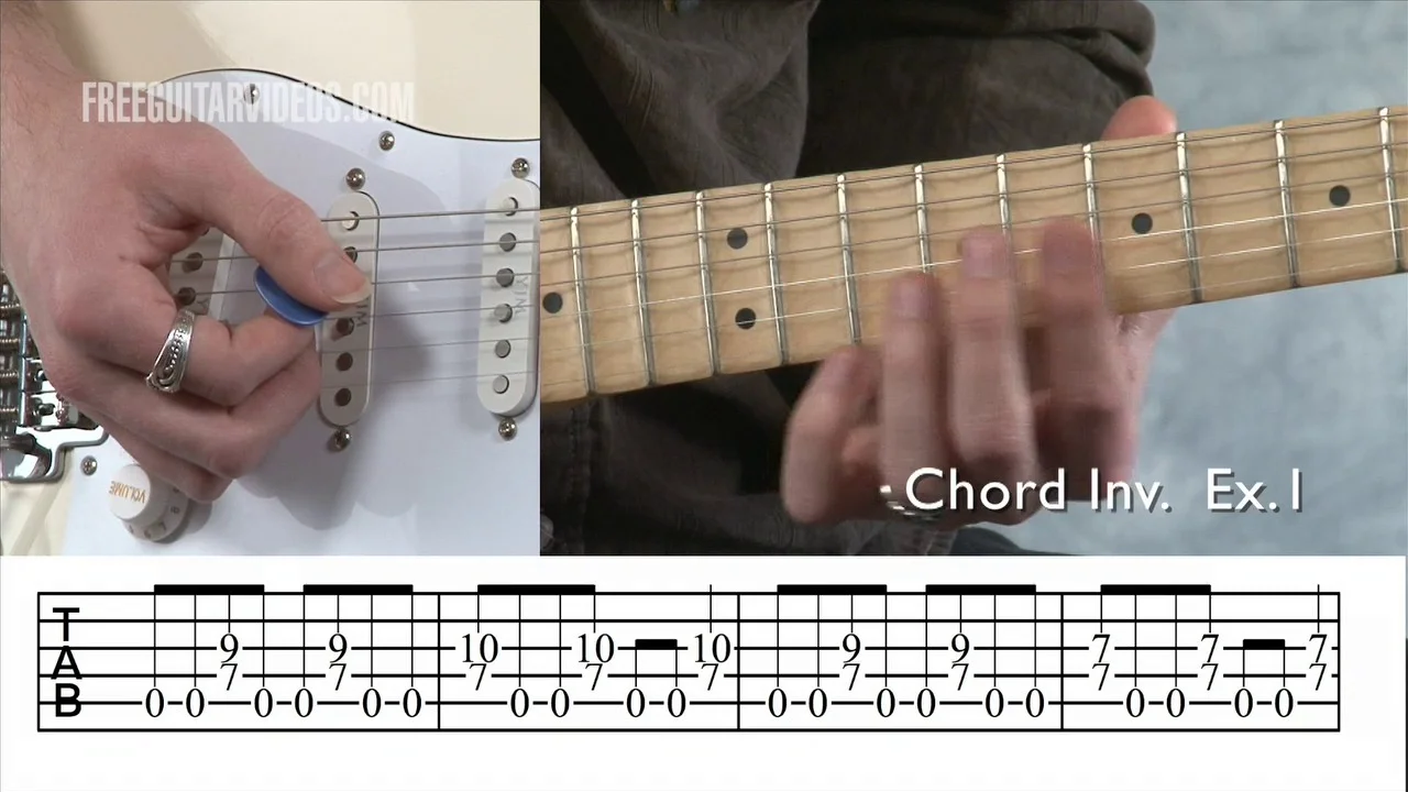 chord inversion guitar