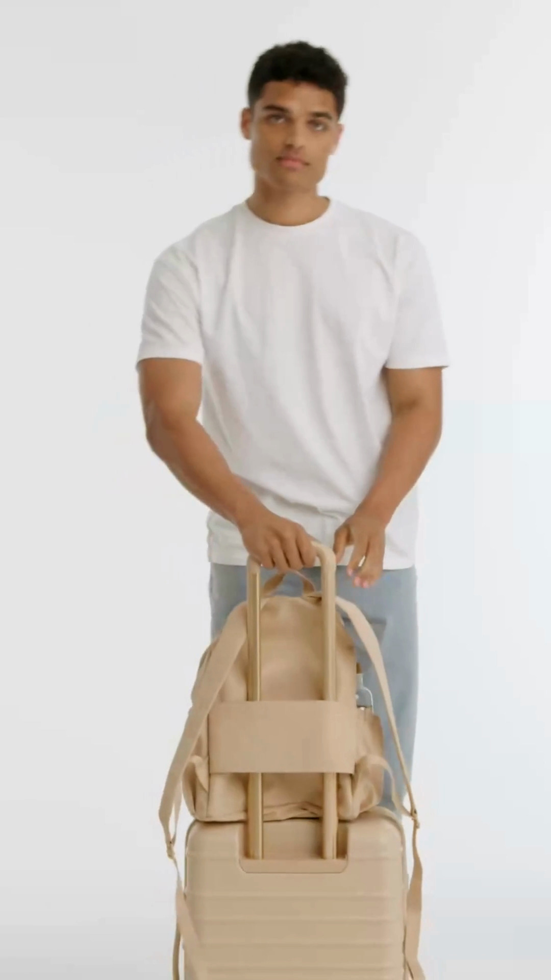 お洒落♪ 人気商品 ◆BEIS◆The BEISics Backpack BÉIS 'The BEISICS Backpack' in Beige - Backpack For Work