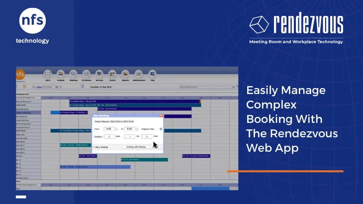 Complex a Meetings Made Easy with NFS Booking Technology