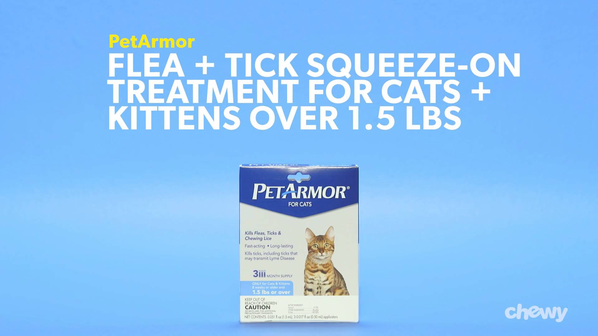 Petarmor flea and tick for outlet cats