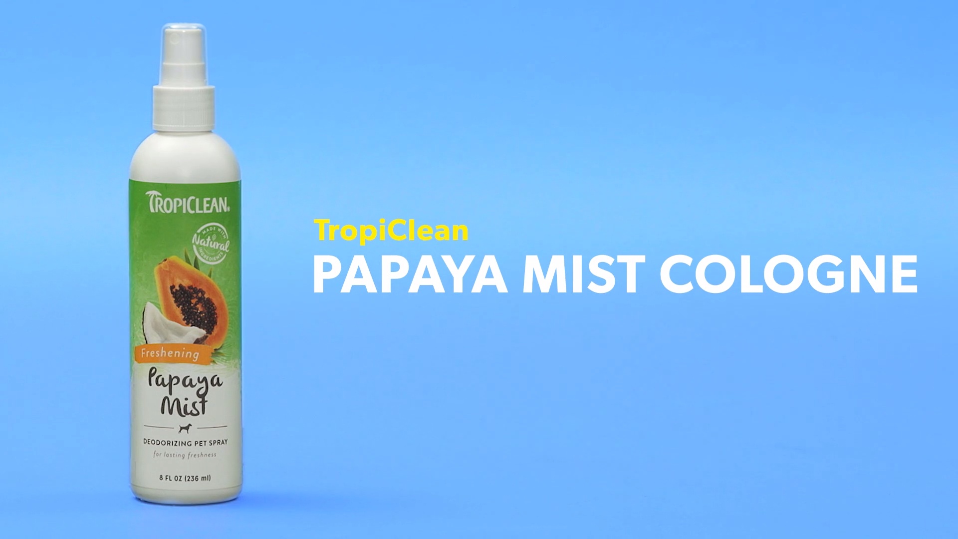 Tropiclean papaya outlet mist