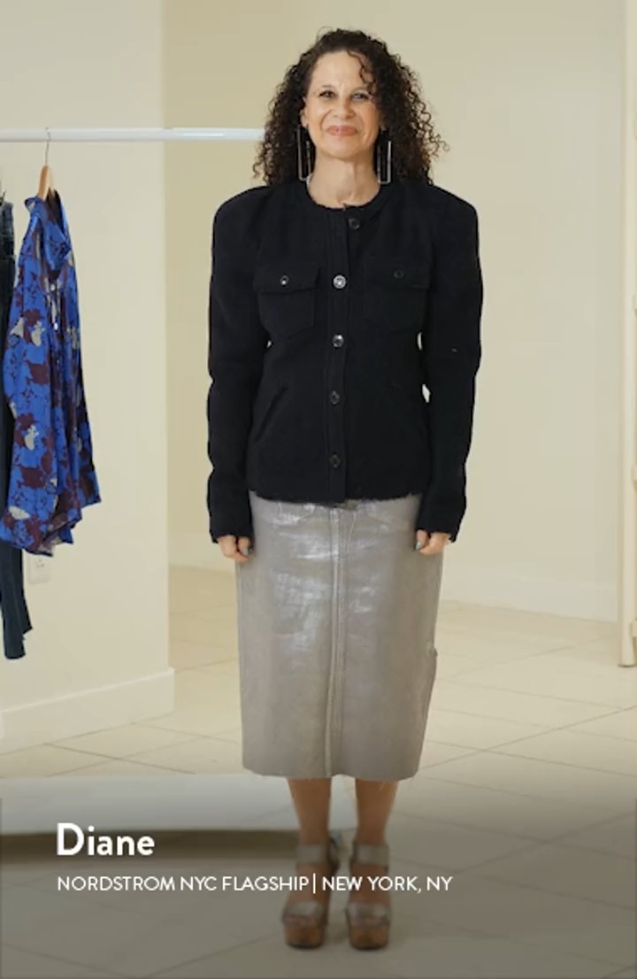 【Marant Etoile】 Nellyウールブレンドジャケット Shop Isabel Marant Étoile - Nelly Wool-Blend Jacket | Saks