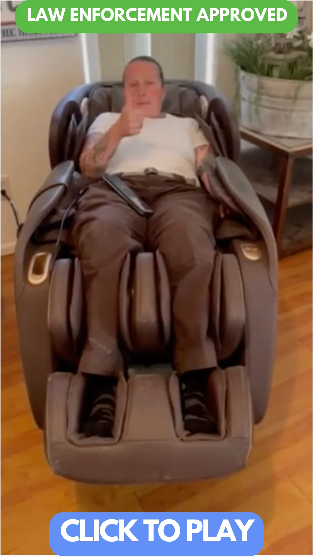 Relaxe™ Heated Massage Chair