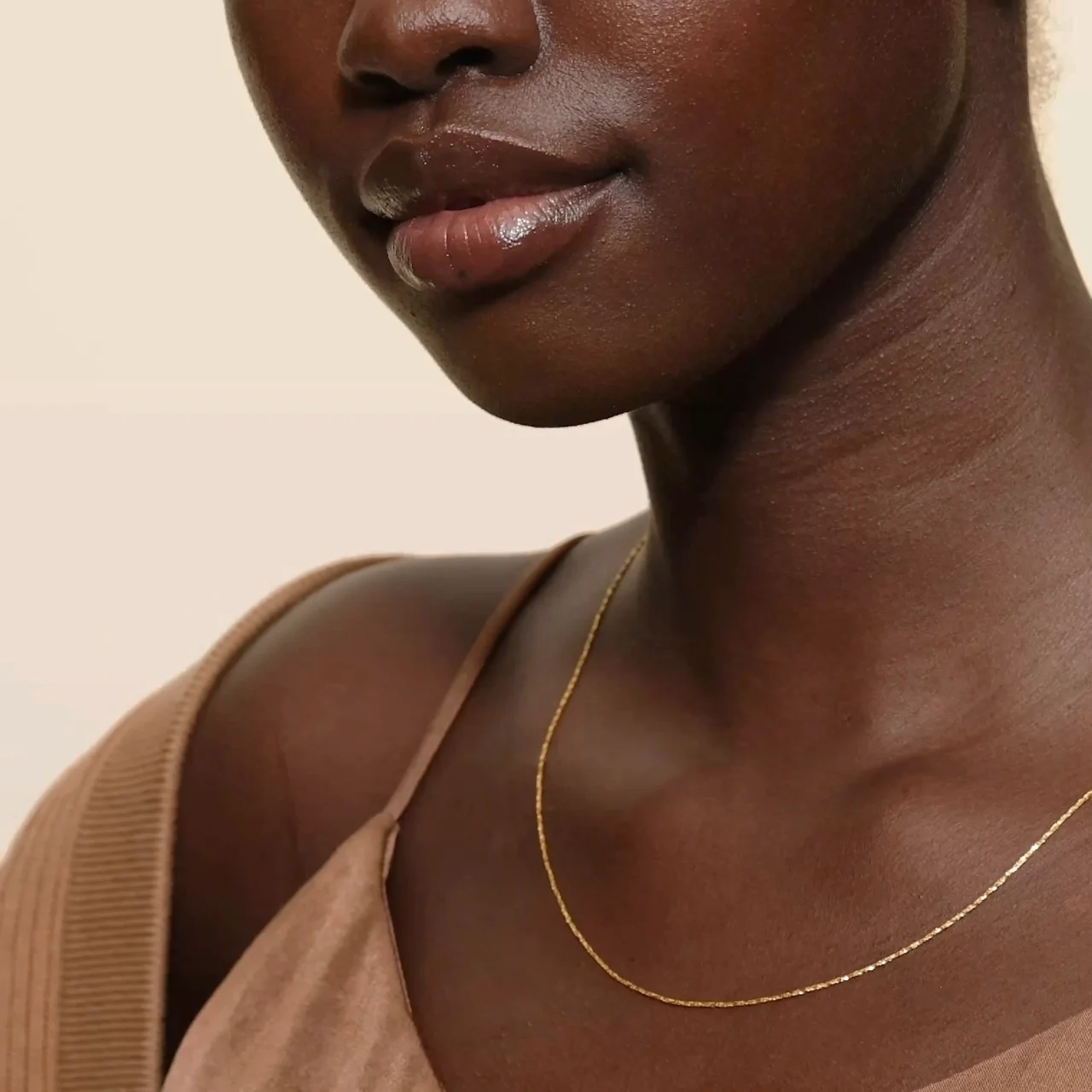 Drew 20 in. Twist Chain Necklace in 14K Yellow Gold | Brilliant Earth