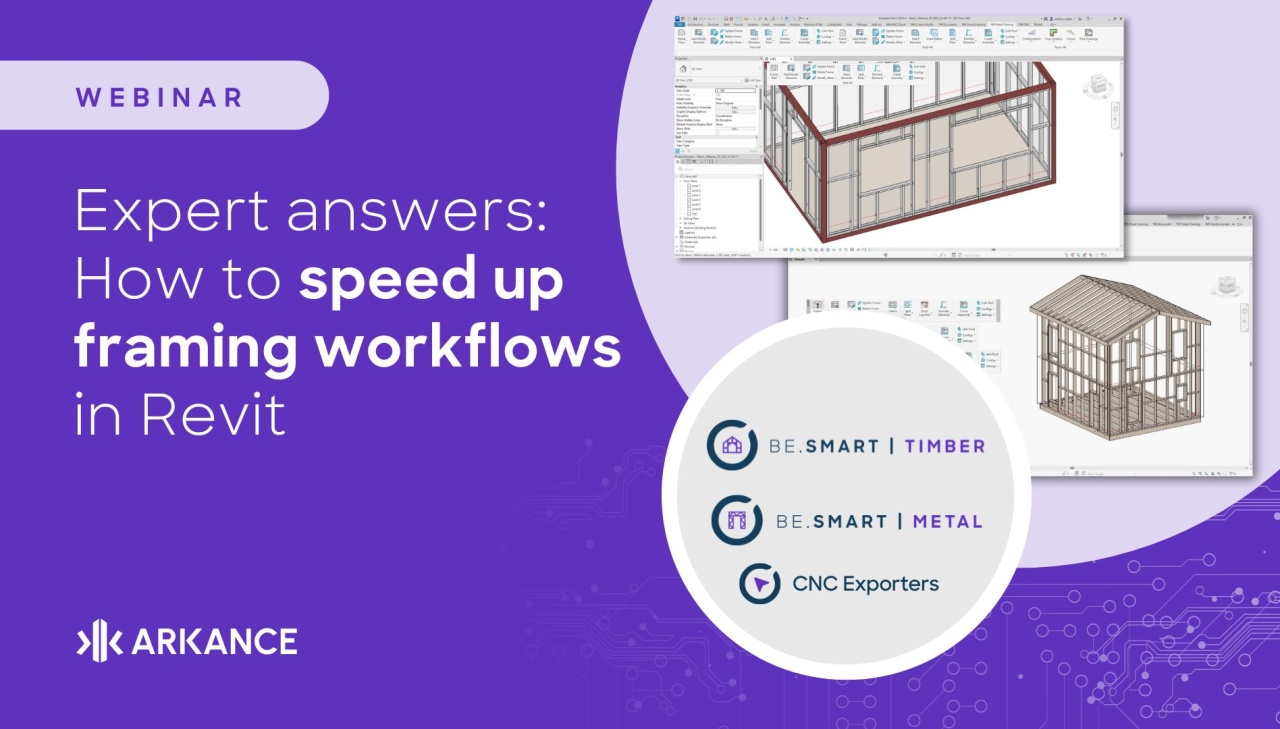 Speed Up Framing in Revit with Be.Smart Plugins | On-Demand Webinar ...