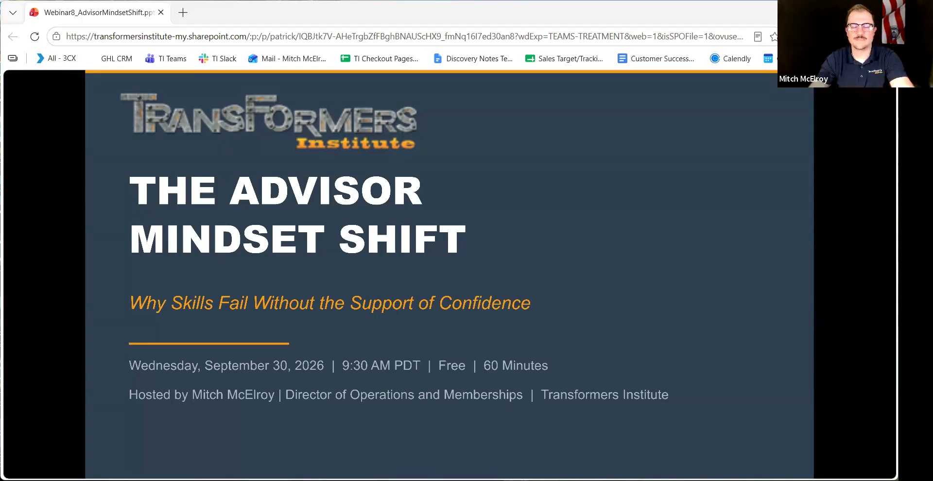 The Advisor Mindset Shift: Why Skills Fail Without the Psychology Piece