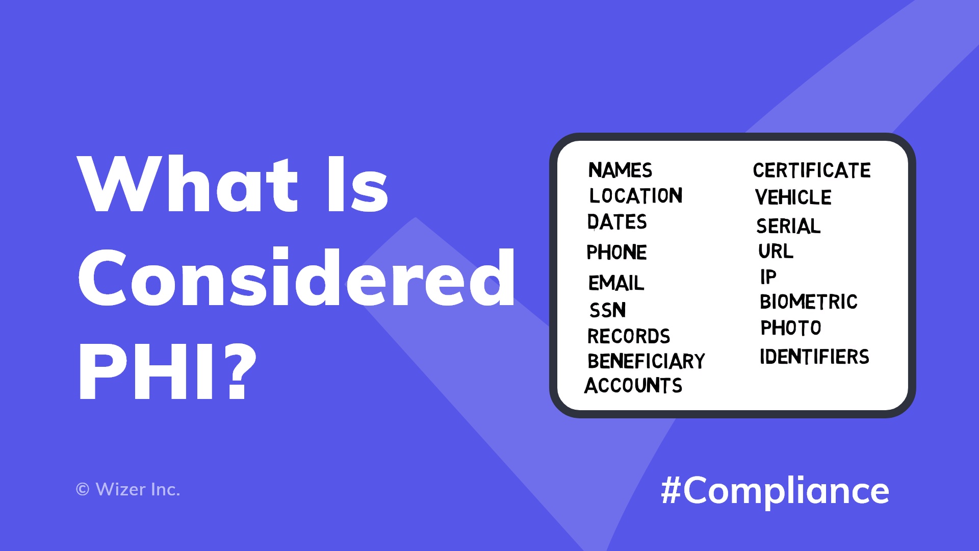 What Is Considered PHI?