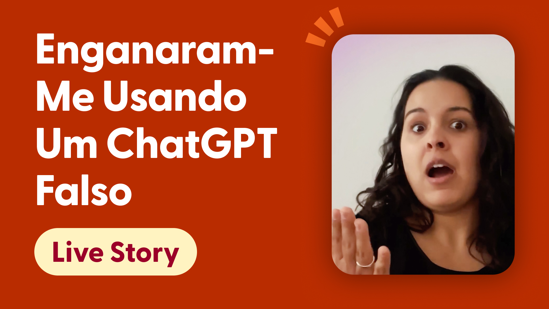 Enganaram-me usando um ChatGPT falso