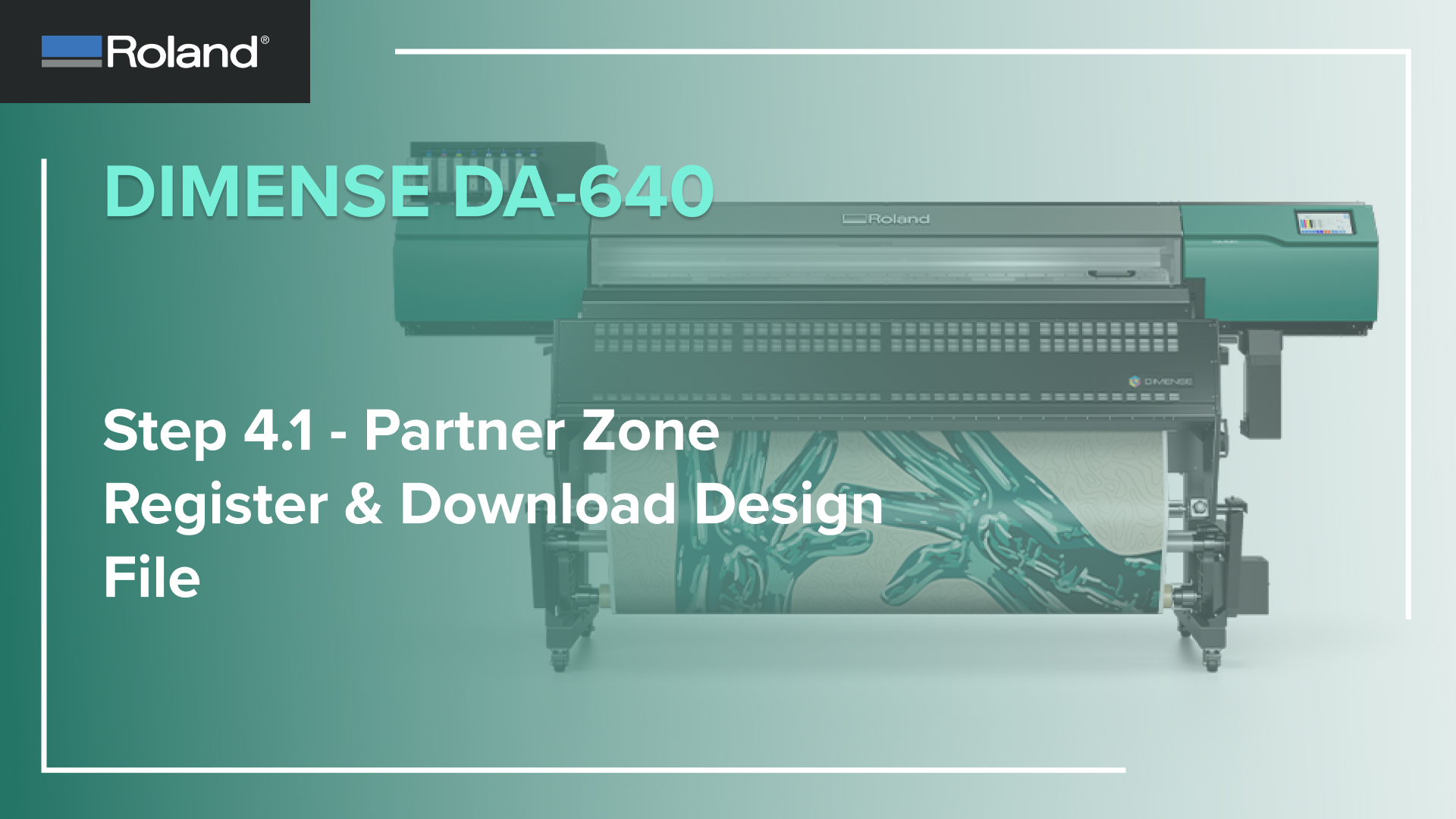 Step 4.1 - Partner Zone - Register & Download Design File