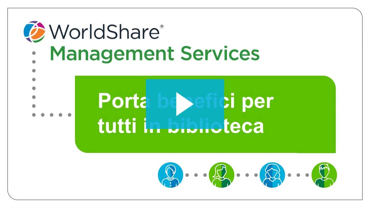 WorldShare Management Services: Benefici per tutta la biblioteca