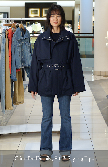 The Short Field Trench Jacket (Women) | Nordstrom