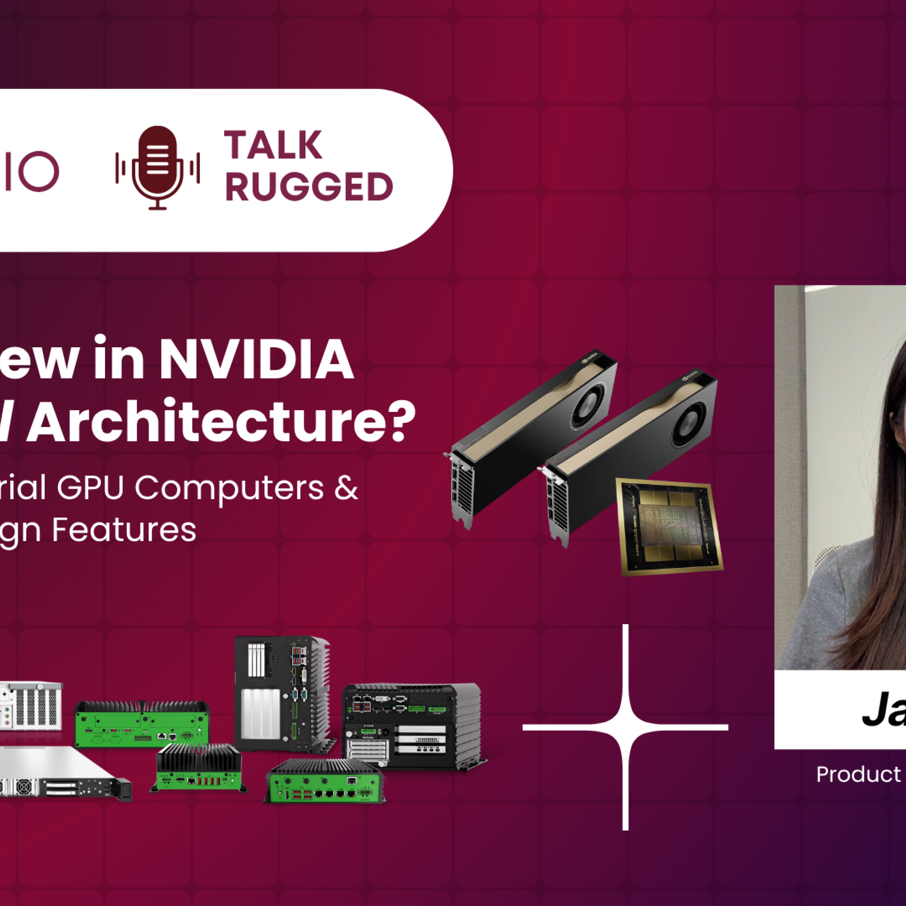 NVIDIA Blackwell GPUs for Edge AI | Premio's Rugged Industrial GPU Computers episode artwork