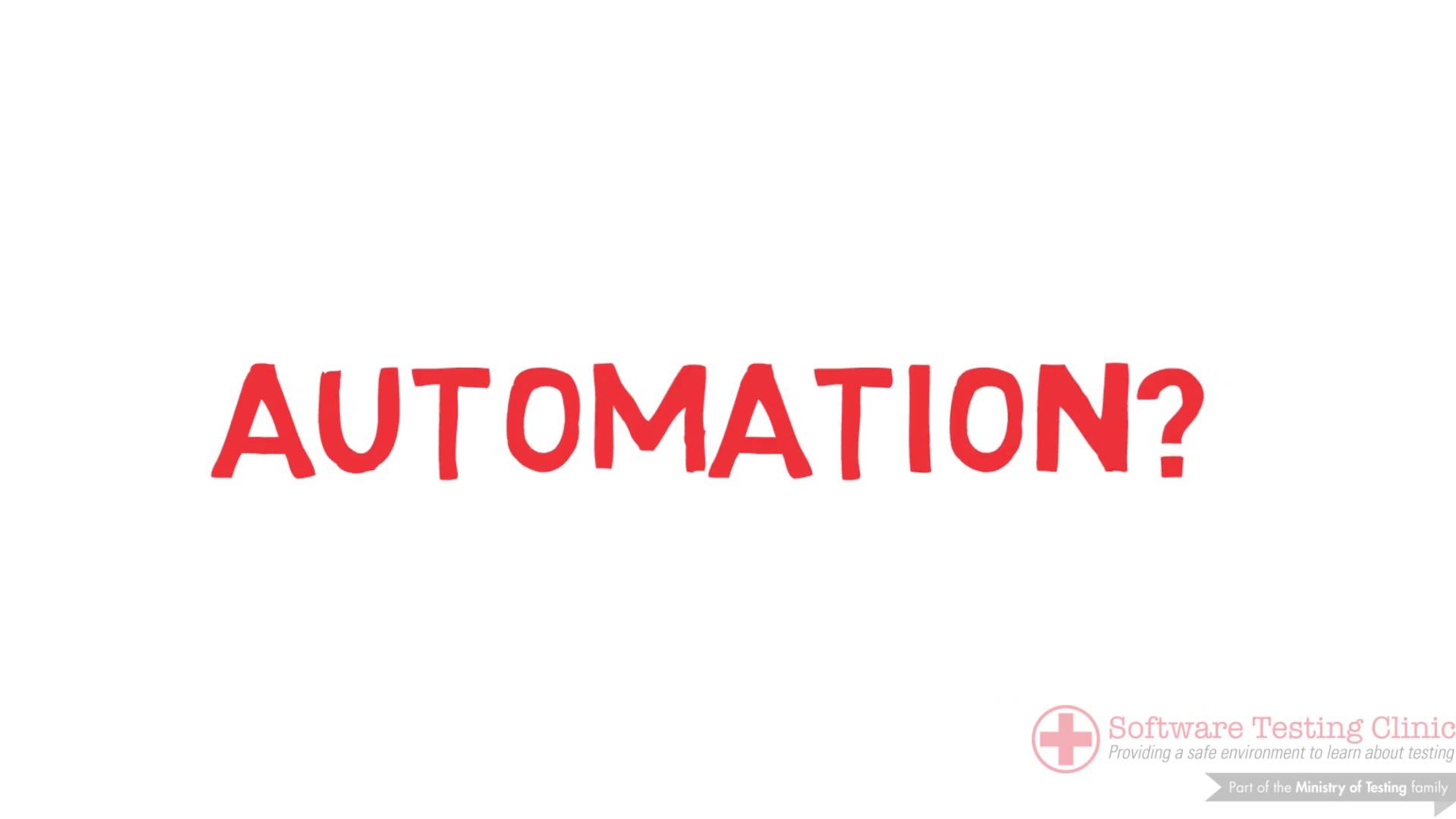 99 Second Introduction to Automation