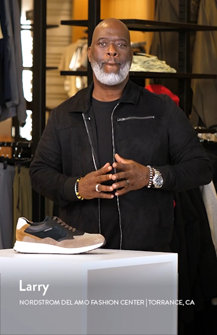 Mephisto Driss Mixed Media Sneaker (Men) | Nordstrom