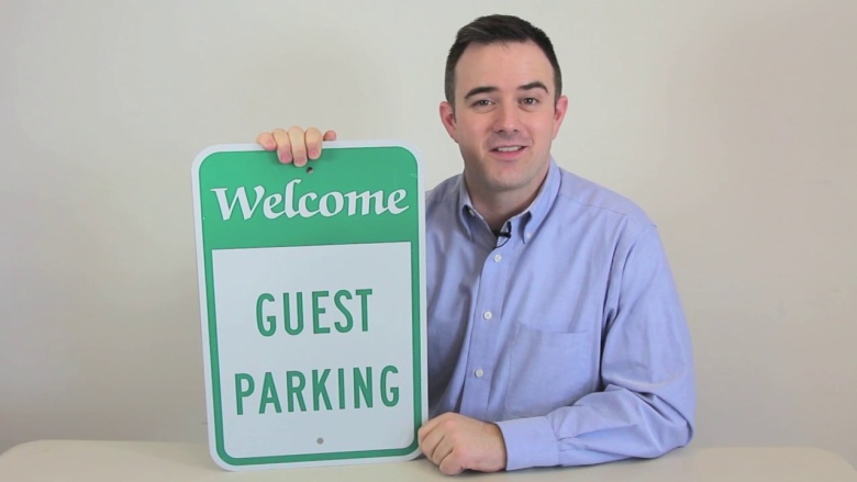 Guest Parking Signs