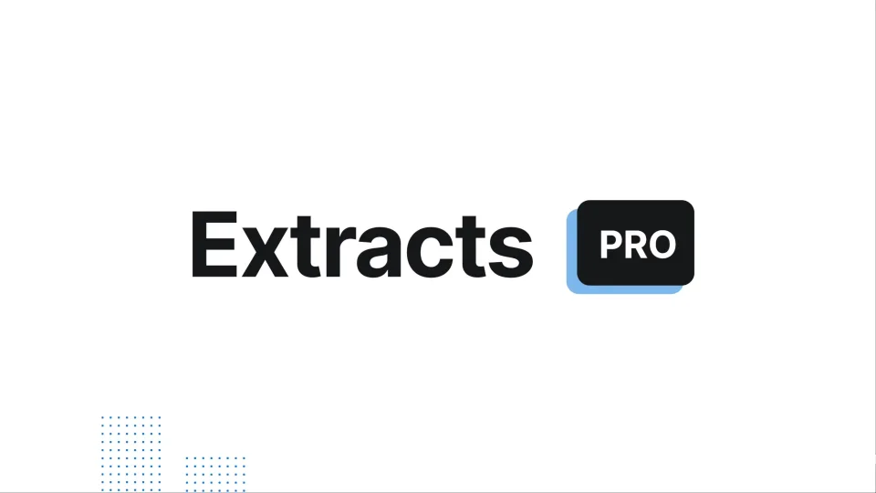 Extract pro shop