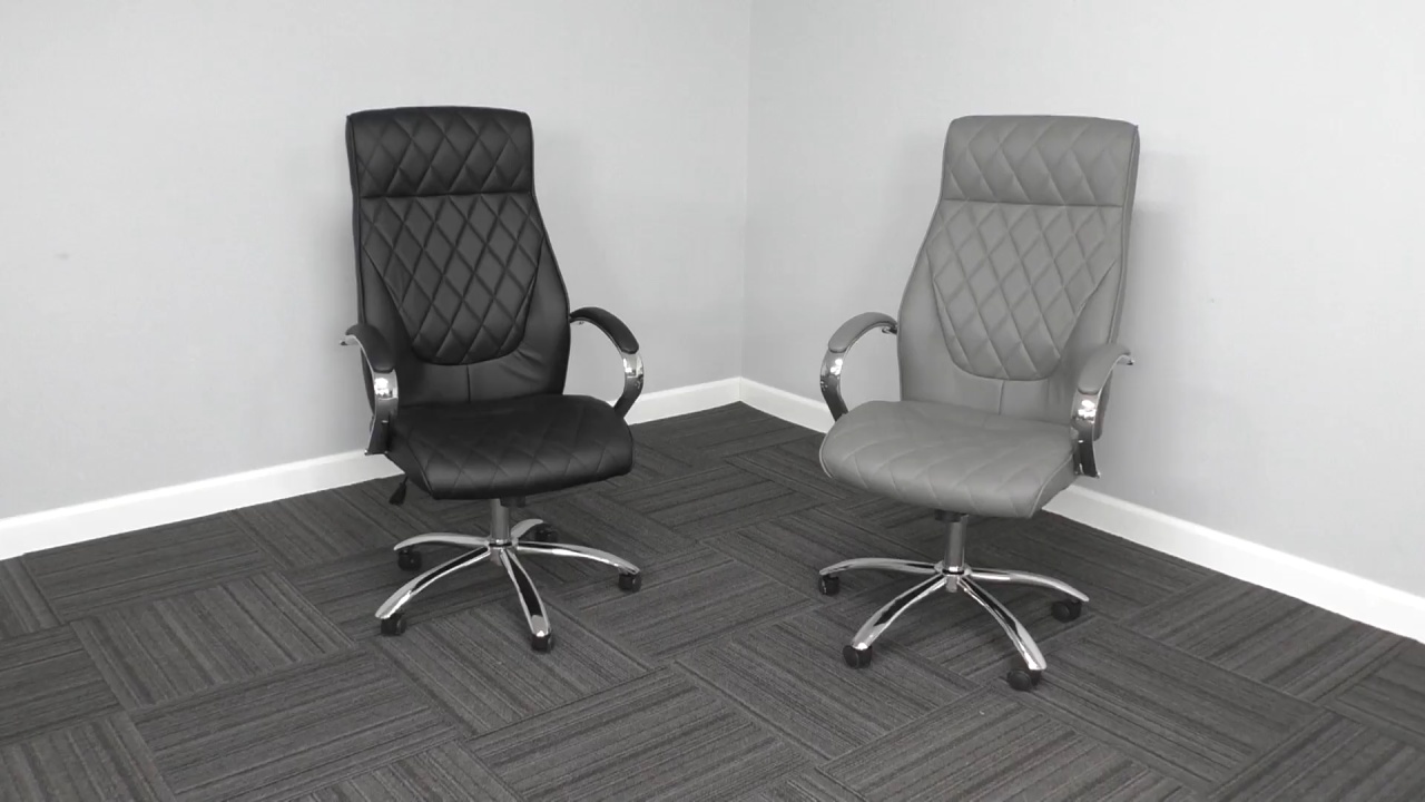 Tufted High Back Office Chair