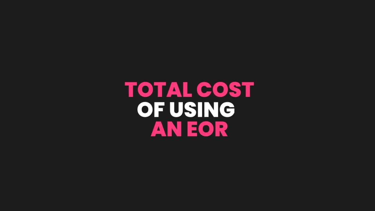 Pricing Options for EoR - Sourcing - Compliance