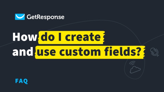How to add phone number field to getresponse form​