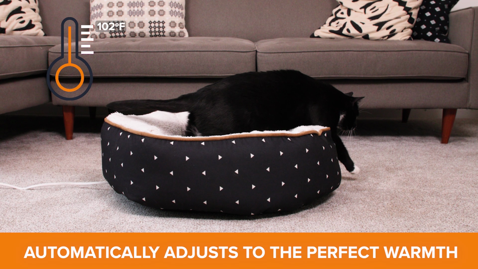K&H PET PRODUCTS Cat & Dog Bed Warmer Gray, Giant - Chewy.com