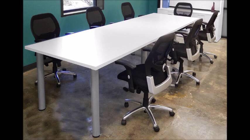 Standing Height Post Leg Table