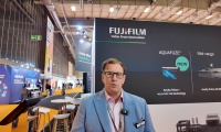 Justin Kirkland provides an overview of the Fujifilm product portfolio at FESPA Berlin