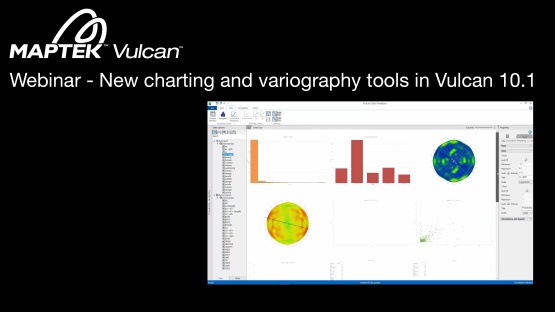 Webinar: New charting & variography tools in Vulcan 10.1