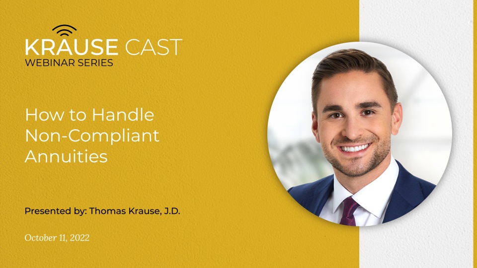 How to Handle Non-Compliant Annuities During the Medicaid Planning Process