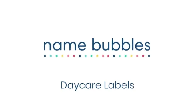 Unicorn Daycare Labels Pack