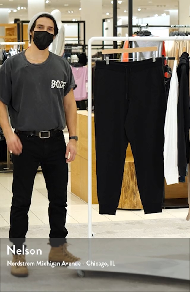 Theory Balena Waffle Knit Jogger Pants