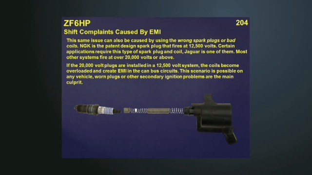 Tech Tip: ZF6HP Jaguar- Shift complaints caused by EMI