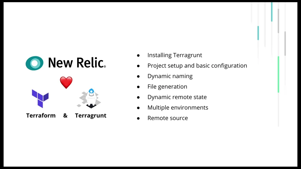 Using Terragrunt To Manage Multiple Environments | New Relic Documentation