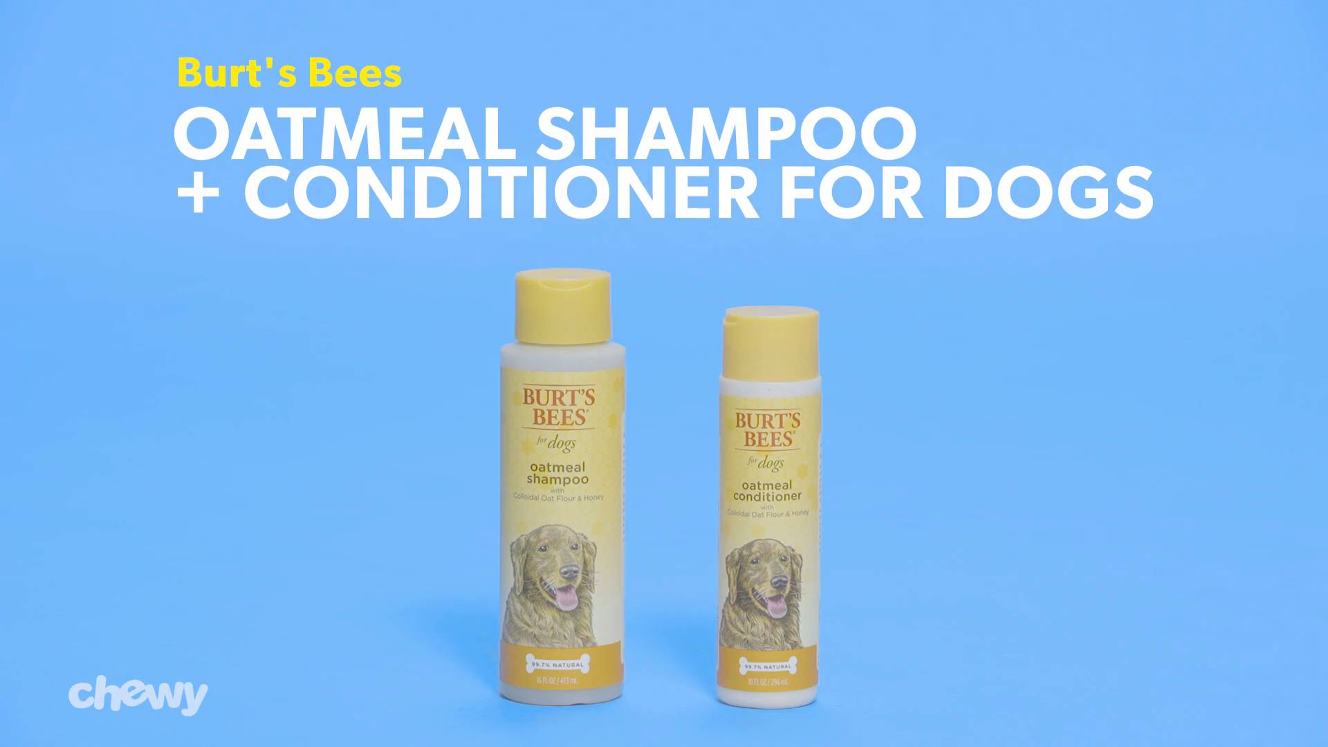 Burt's bees 2024 oatmeal dog conditioner